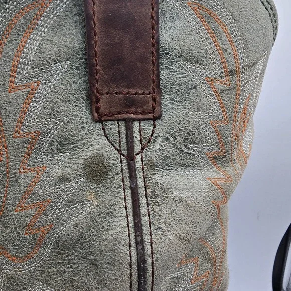 Ariat Work Boots Womens Size 10 Brown Leather Western Safety Toe 10015405 - Picture 11 of 13